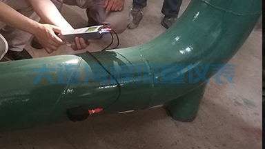 大连海峰手持式超声波流量计的特点及使用步骤